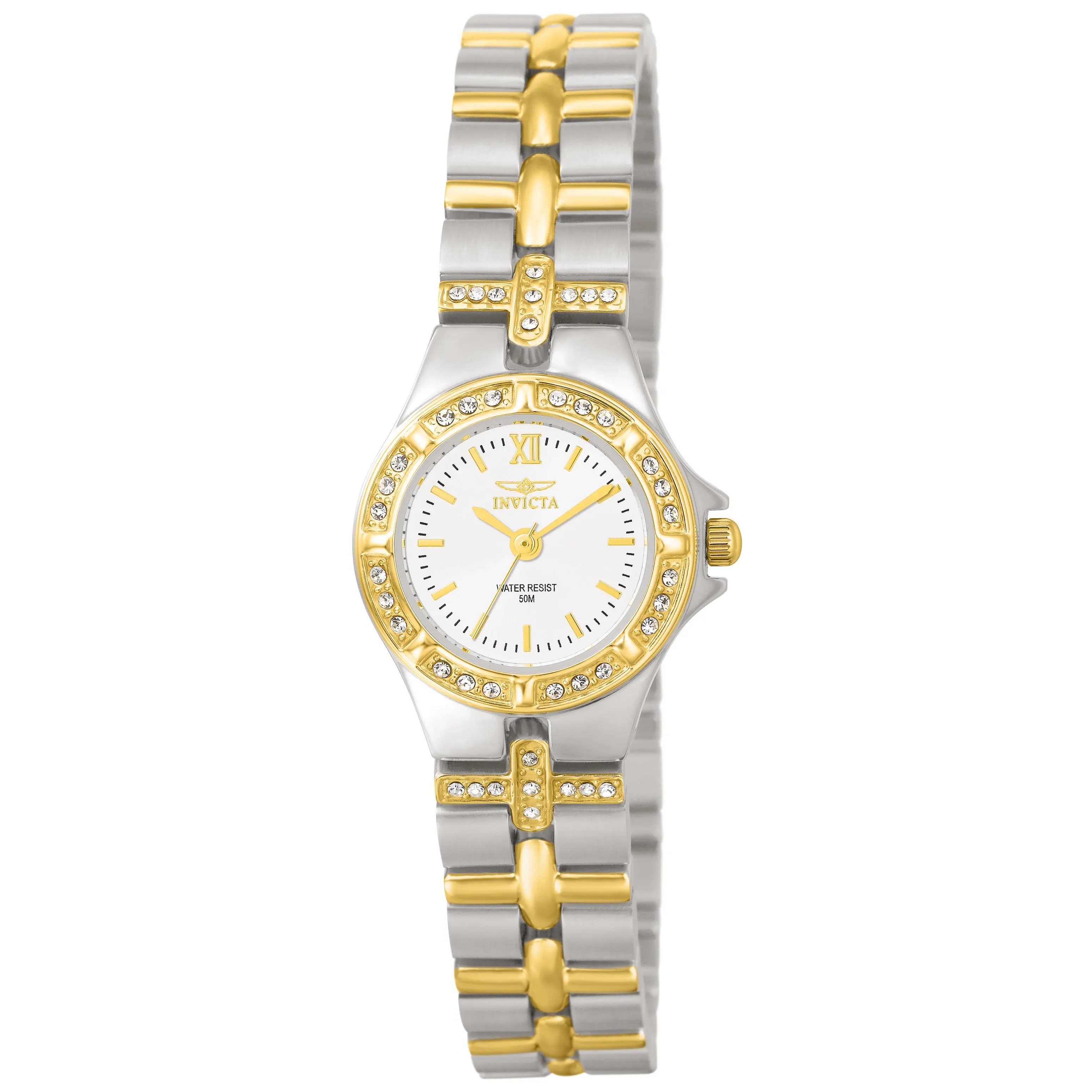 Invicta Women's 21mm Wildflower Quartz Crystal Accented Bracelet Watch