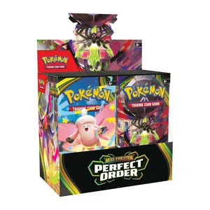 Pokémon Trading Card Perfect Order Booster Box Mega Evolution English Sealed