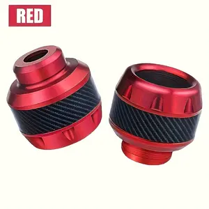 2-piece motorcycle front fork kit - shock absorber cup protection cover, enhancing safety and stability, suitable for street motorcycles, Motor Parts Accessories
