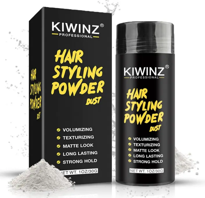 Hair Styling Powder for Men – Natural Look Texture Hair Powder with Matte Finish – Long-Lasting Hold, Adds Volume & Texture, Non-Sticky and Smells Great – 30g