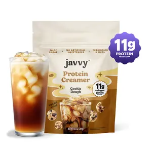 Cookie Dough Protein Coffee Creamer - Grass Fed Pasture Raised Collagen - Hair, Skin & Nail Support, Energy-Boosting MCTs, Keto Friendly, Lactose Free & Gluten Free, No Added Sugar, 11g of Protein
