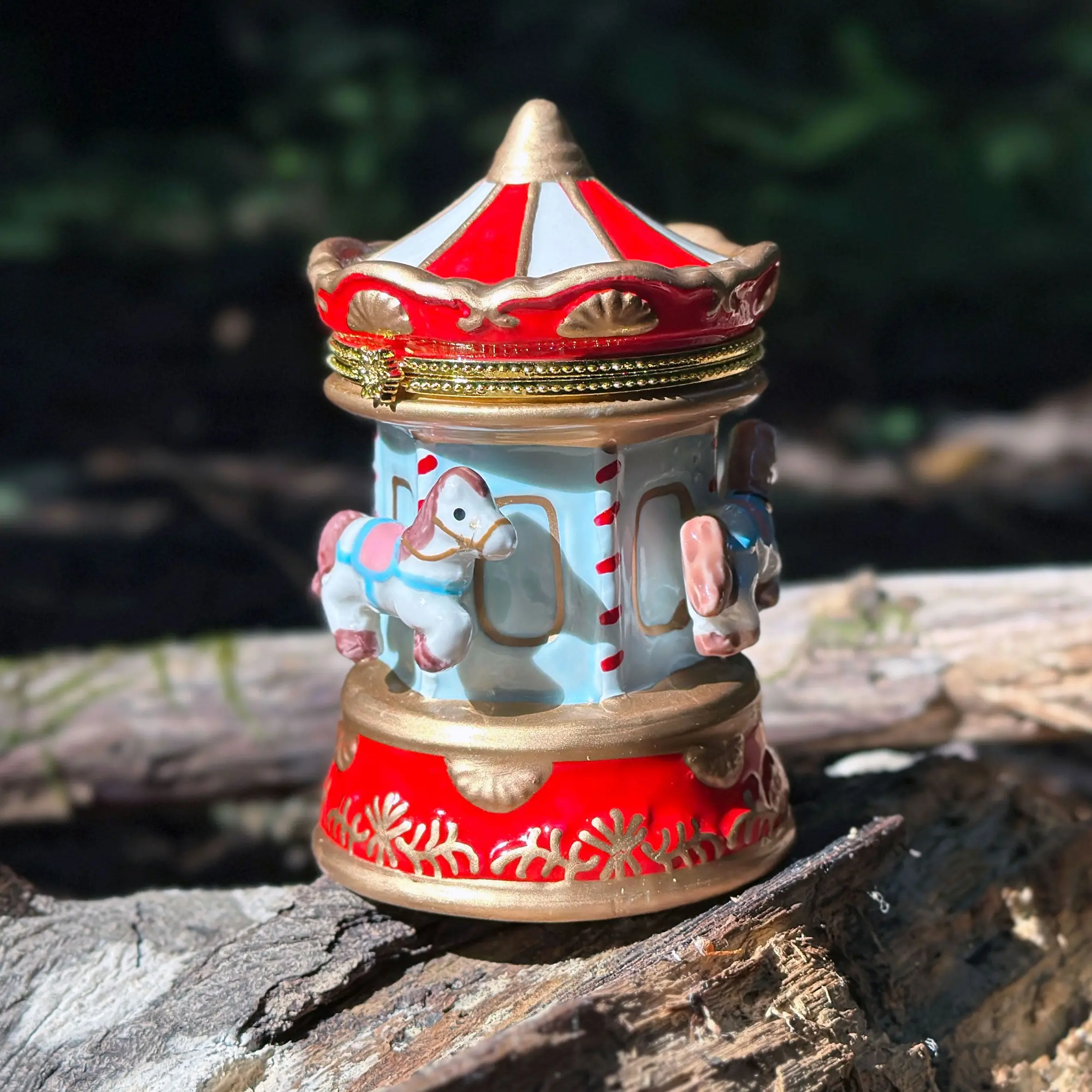 Carousel Trinket Box
