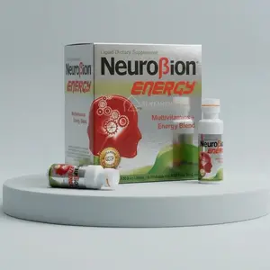 Neuro Energy Multivitamin + Blend Beverage, Natural Dietary Supplement – Fitness Energy Booster for Health Nutrition Support
