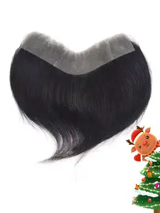 Forehead Hairline Hair Patch, Straight Texture, for Receding Hairline, Hair Loss, Hairline Patch, Hairline Patch for Men, Great Christmas Gift, Hairline Conceal