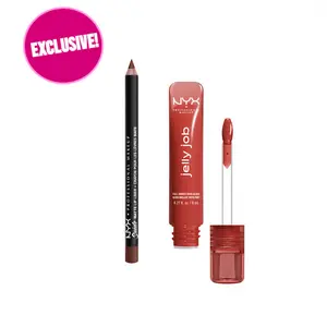 Exclusive! Suede Matte Lip Liner + Jelly Job Lip Bundle, NYX Professional Makeup