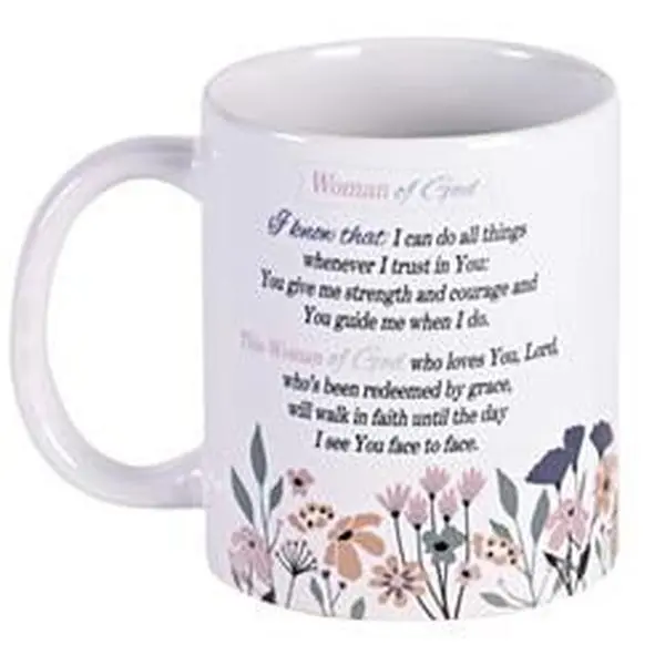 Dicksons MUG-1197 11 oz Ceramic Drink Mug - Washable Mug for Women of God