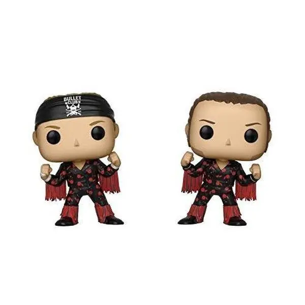 Funko POP! Wrestling: Bullet Club - Young Bucks 2 Pack, Multicolor