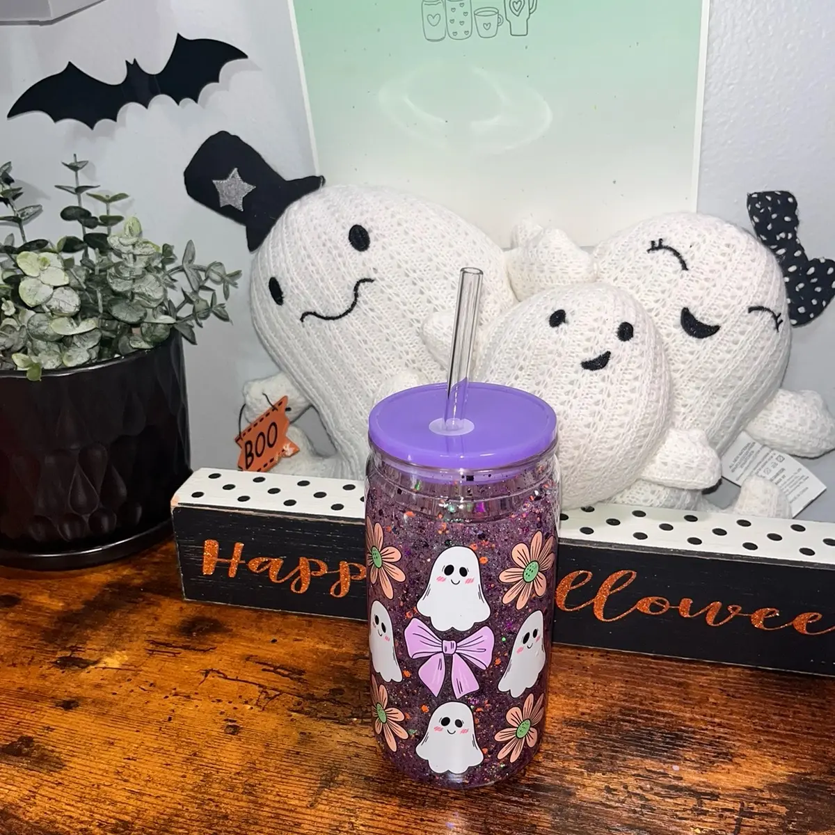 Custom Snowglobe Tumbler