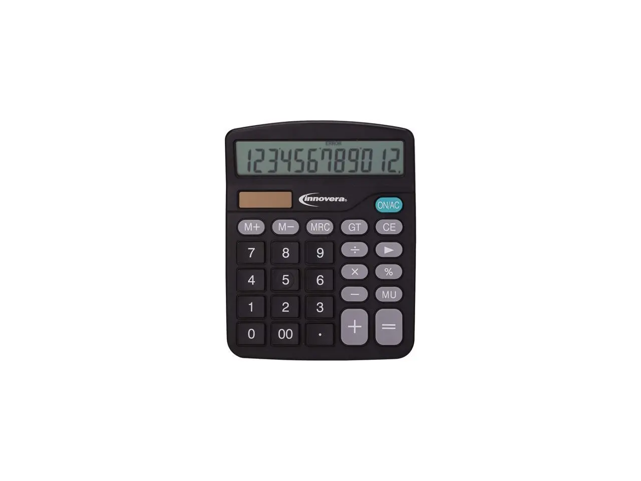 Innovera IVR15923 15923 Desktop Calculator, 12-Digit, LCD