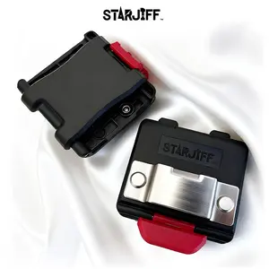 Starjiff Belt Clip Tape Measure Holder, Measuring Tape, Quick Release Anti-Loss Design, Efficient Tool Storage Rack for Electricians, Carpenters, Maintenance Workers, Portable