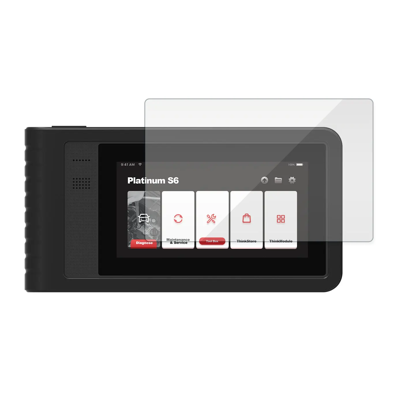 ThinkCar 6" Screen Protector For Vehicle Diagnostic Scanner ThinkCar Platinum S6, ThinkTool Mini, ThinkScan Max (5 Qty)