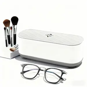 Ultrasonic Jewelry Cleaner, suitable for cleaning retainers, rings, eyeglasses, dentures, and watch bands.