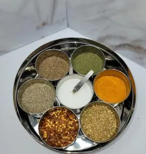 SILVER SPICE CONTAINER