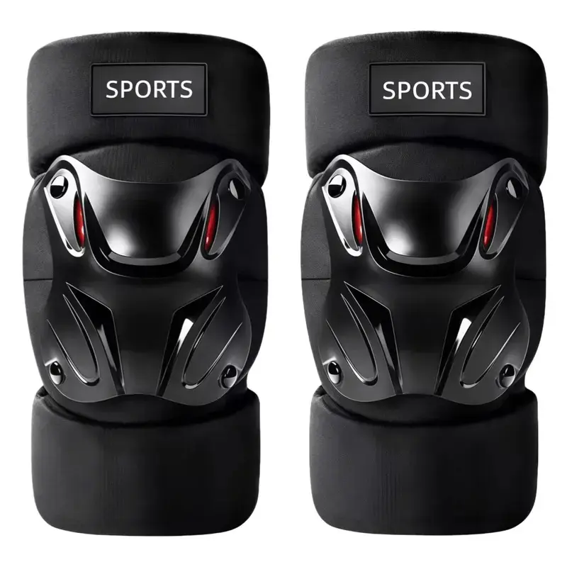 1 Pair Sports Knee Pads - Duty Protective Gear for Cycling, Skateboarding & Outdoor Activities