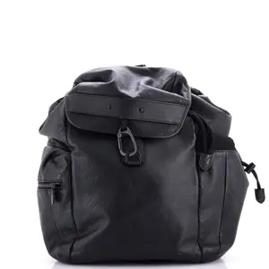 Pre-owned Louis Vuitton Leather Backpacks Discovery Backpack Monogram Shadow by Rebag