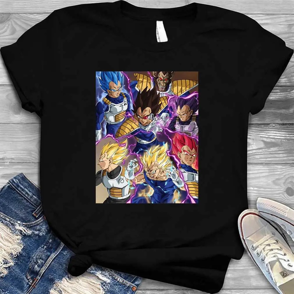 Vegeta All Transformations T-Shirt