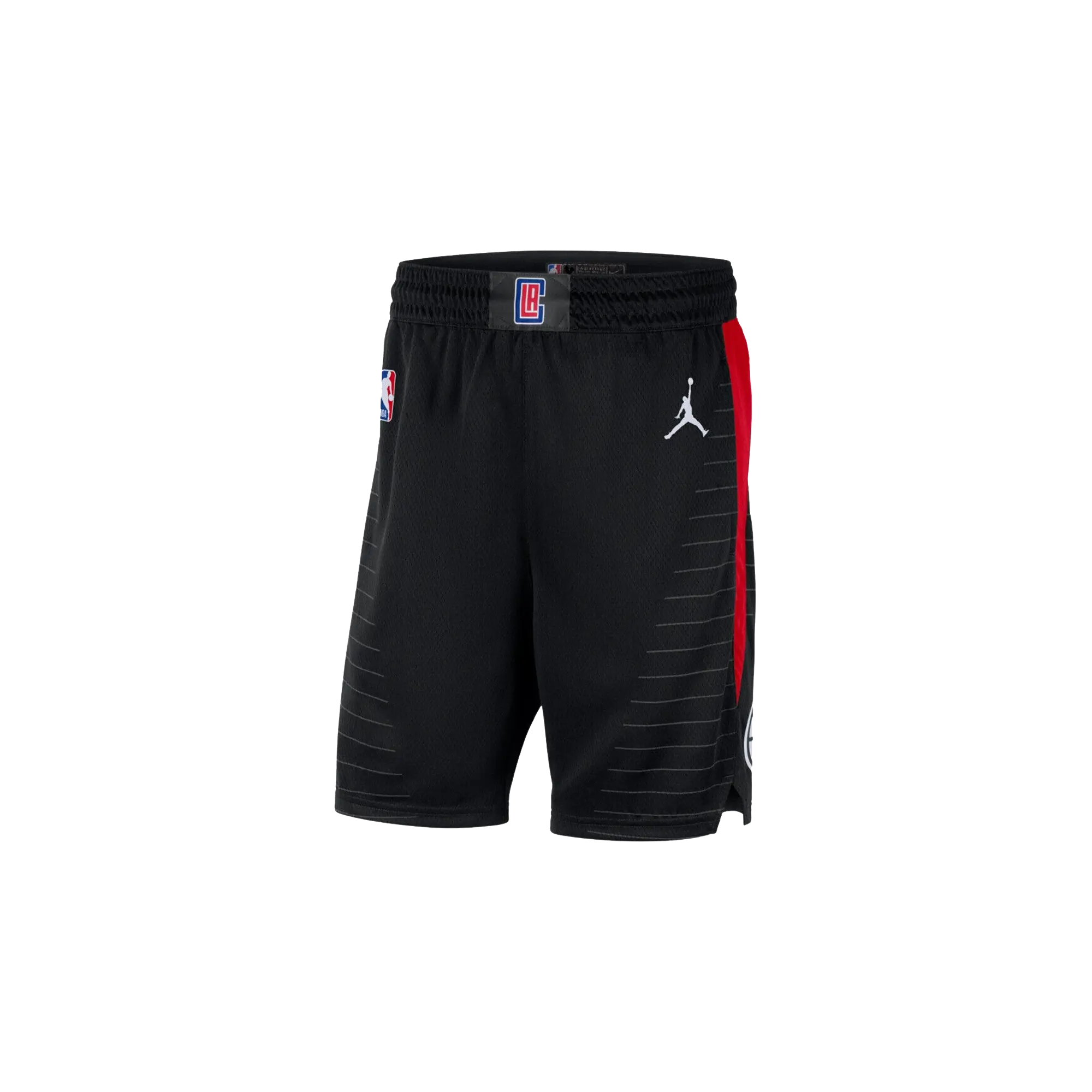 Air Jordan x NBA LA CLIPPERS Swingman Shorts "Black / University Red / Rush Blue / White" CV9563 010