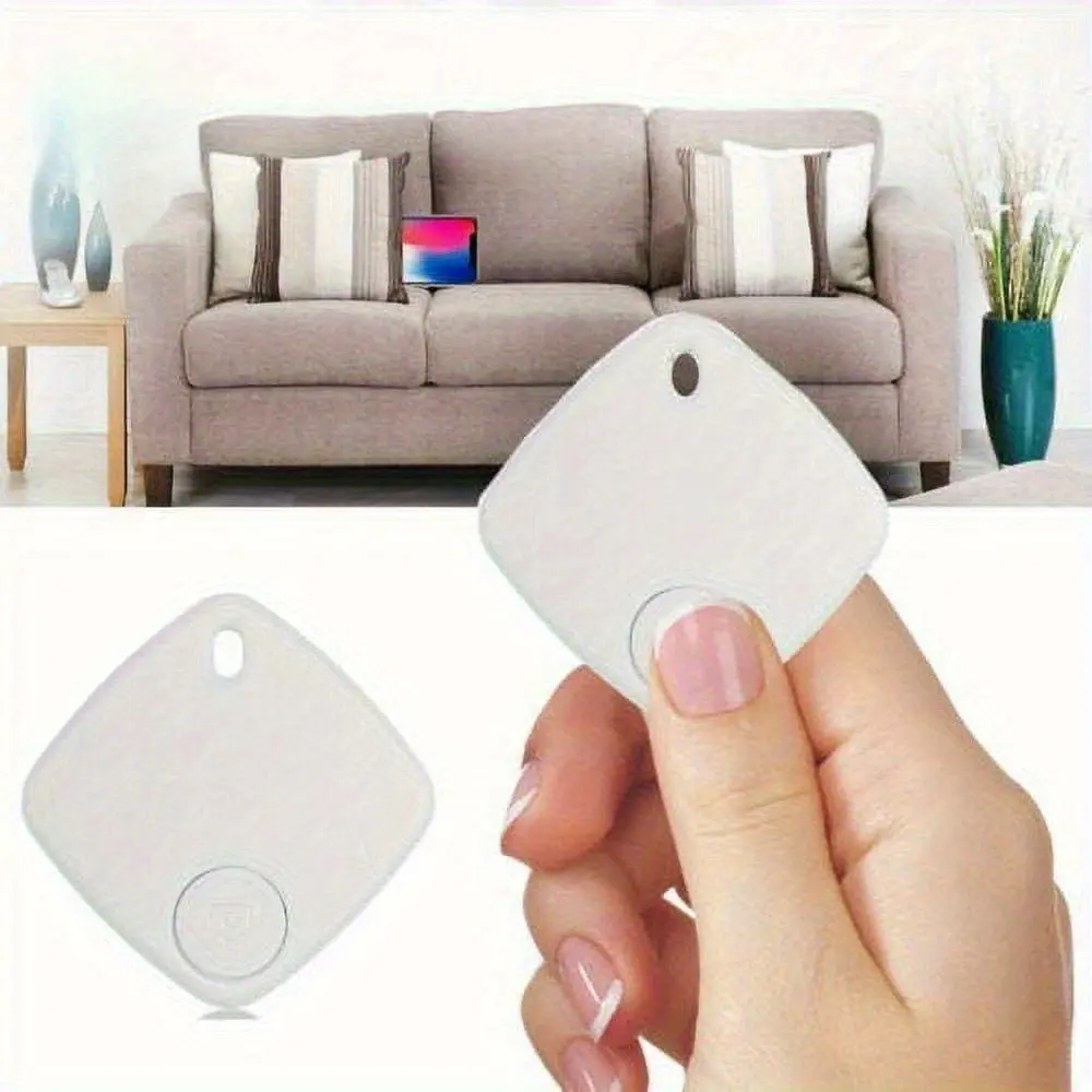 Mini Smart Anti-Lost Wireless GPS Bluetooth Tracker - Wireless Positioning Device with Mobile App, Real-Time Vehicle Tracking, Alerts, Compact Lightweight Accessory for Pets, Cars