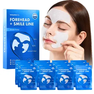 Forehead and Smile Line Wrinkle Patches, Smooth & Hydrate Skincare Face Masks for Anti-Wrinkle Care