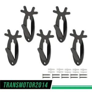 5Pcs European Mount Skull Wall Hanger Hook Deer Antelope Antler Mount Bracket Home Car Wall DecorationUpgraded Version