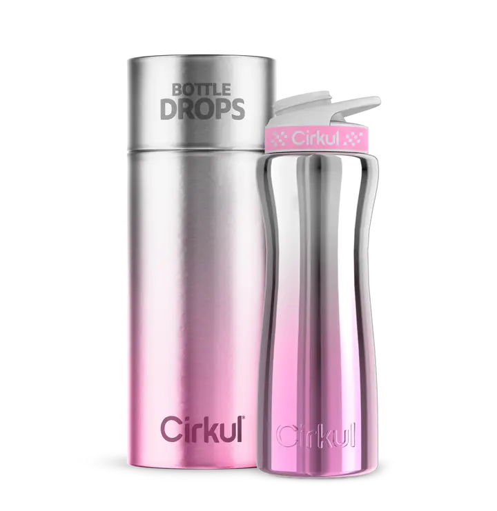Limited Edition: 22oz. Magenta DuoChrome Stainless Steel Bottle & Lid
