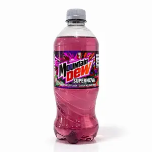 Mountain Dew Supernova, which is a strawberry-melon flavored