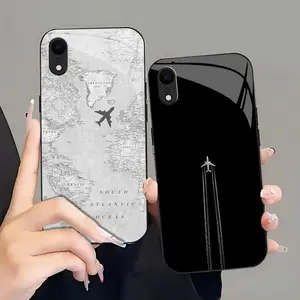 Suitable for [iPhone Xr] high-end phone case🤩，a wide variety of airplane designs are available, offering a sophisticated and minimalist aesthetic，drop-resistant and fingerprint-proof YM99
