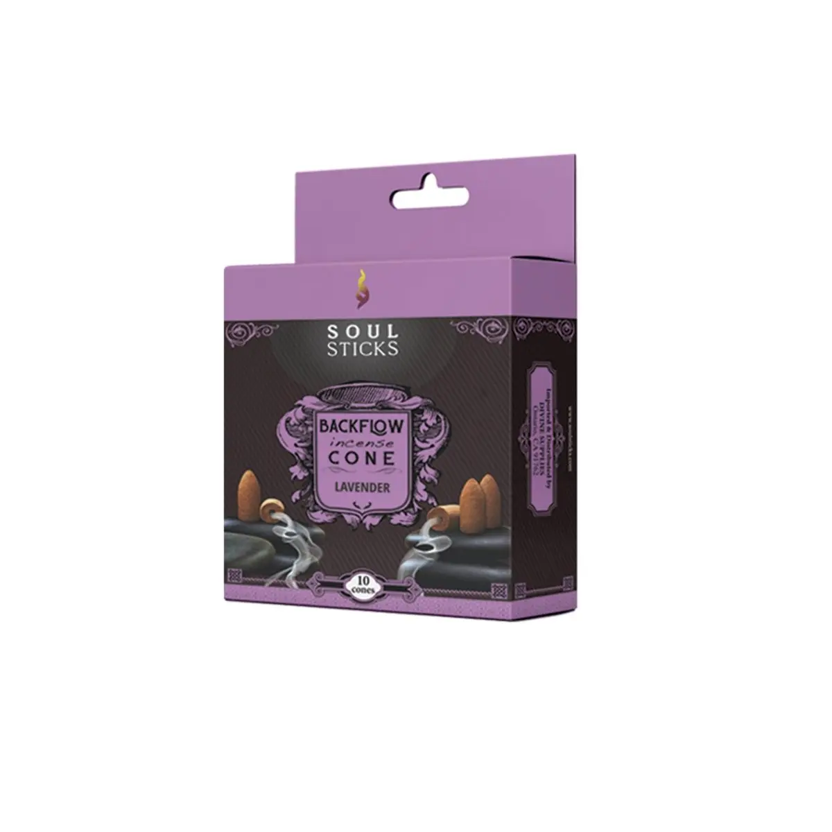 Soul Sticks - Lavender Backflow Cones