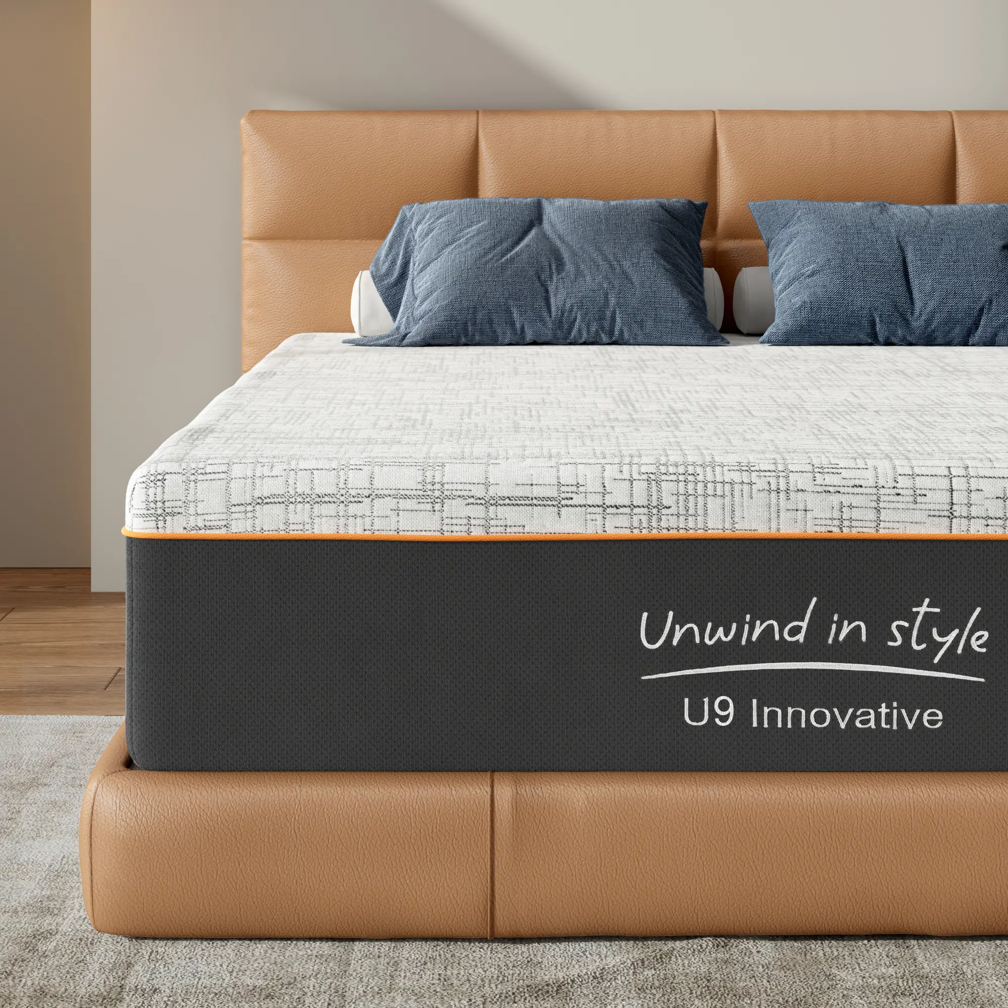 Medium Firm Gel-Infused Memory Foam Mattress - Queen Size Mattress in a Box, CertiPUR-US Certified, Fiberglass Free, Ergonomic Neck Support, Pressure Relief & Pressure Point Ease, Washable Cover