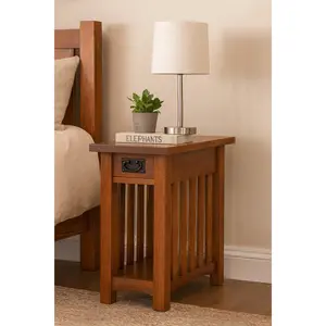 Pre-order Mission Arts & Crafts 1 Drawer Side Table