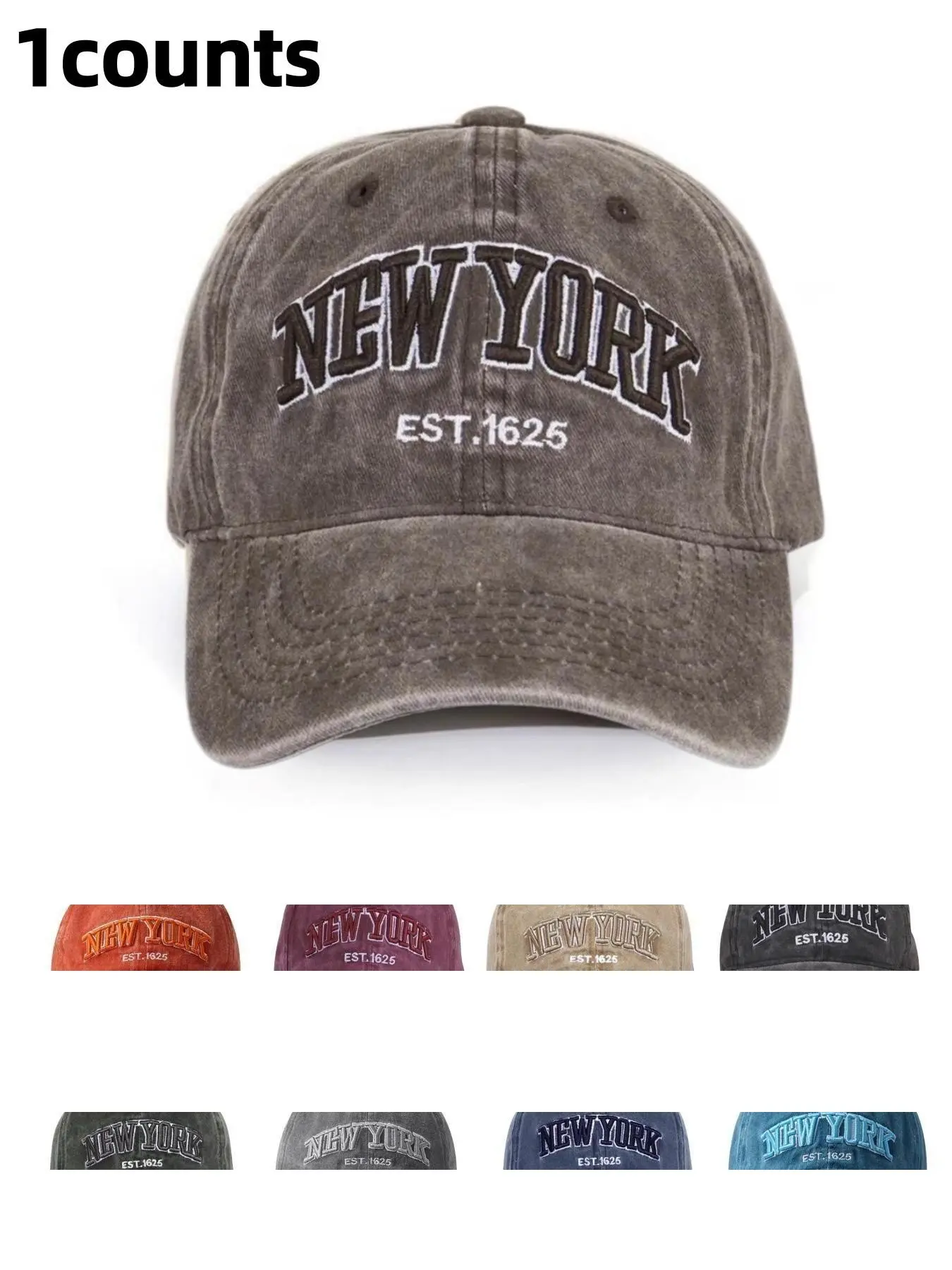 Men's Adjustable Baseball Cap, Washed Embroidered Design, Vintage Style Sun Hat, Unisex Outdoor Streetwear, Multi-Functional, Outdoor Sports Hat, Adjustable Stylish Hat, Vintage Fashion Hat, Trendy Hat, Casual Hat