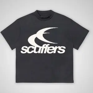 Scuffers Logo Tee - Gifts for friends, gifts for lovers, gifts for family Menswear Tshirt Breathable Hoodie Top Oversize Sweat Fabric Graphic Casual Style Tee