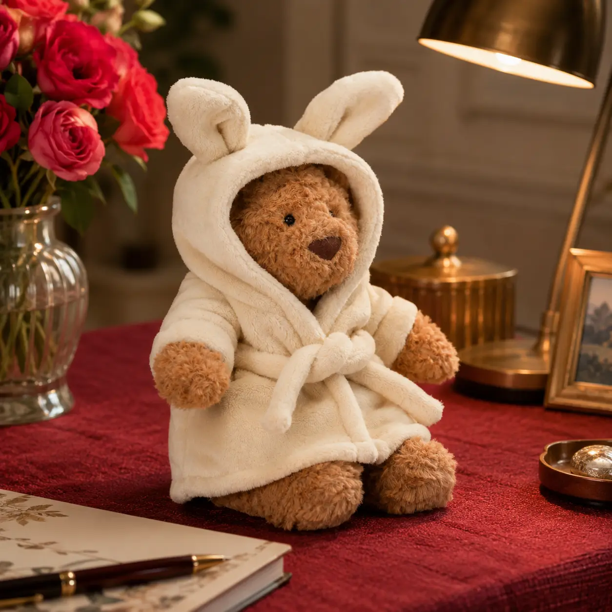 Jellycat Cloaked Bear – An adorable toy for girls, boys, and bear lovers.