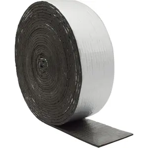 Foil Pipe Insulation Wrap 3 in x 32 ft,Reflective Foil Insulation Tape Self Adhesive with High Resilience for Pipe Insulation Wrap
