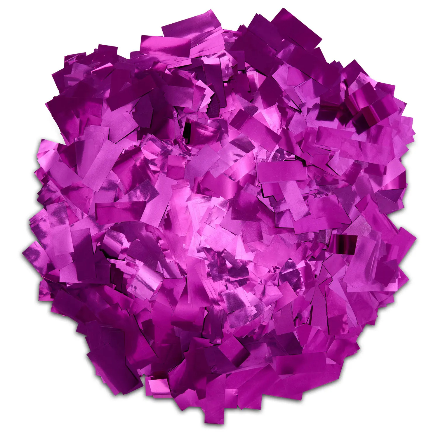 Rectangle Purple Metallic PVC Confetti - Premium Mylar Slow-Falling 1lb Loose Pack, Party Decoration, Birthday Festive Home Supplies