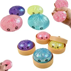 Glitter Dumpling Squishy ULTRA RARE Gold Glitter Hidden Edition