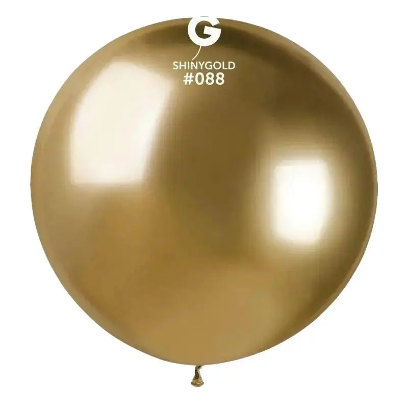 Gemar USA Shiny Gold GB30 088 31" Balloon - One Balloon per Package, Perfect for Celebrations and Events