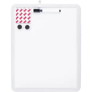 Dry Erase Board, 14 x 11 inches  Whiteboard, Includes a Black Dry Erase Marker, 2