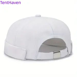 2026 Spring New Guapi Hat Korean Edition Street Hat Personalized brimless round hat Sailor Landlord hat Men and Women Ins niche