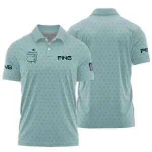 Men’s Masters Inspired Golf Polo Shirt Classic Tournament Style Premium Golf Outfit Tee