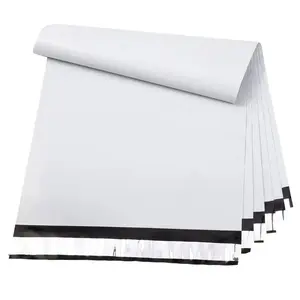 Poly Mailers 14.5x19 Self-Sealing Shipping Bags for Small Business, White, Waterproof & Thick polymailers