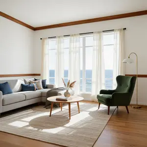 4Pcs Solid Color Sheer Curtains, Light Filtering Gauze Drapes, Dreamy Divider for Living Room Bedroom Balcony