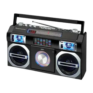 Studebaker Retro Bluetooth Boombox with CD Player and Radio Studebaker Retro Bluetooth Boombox with CD Player and Radio