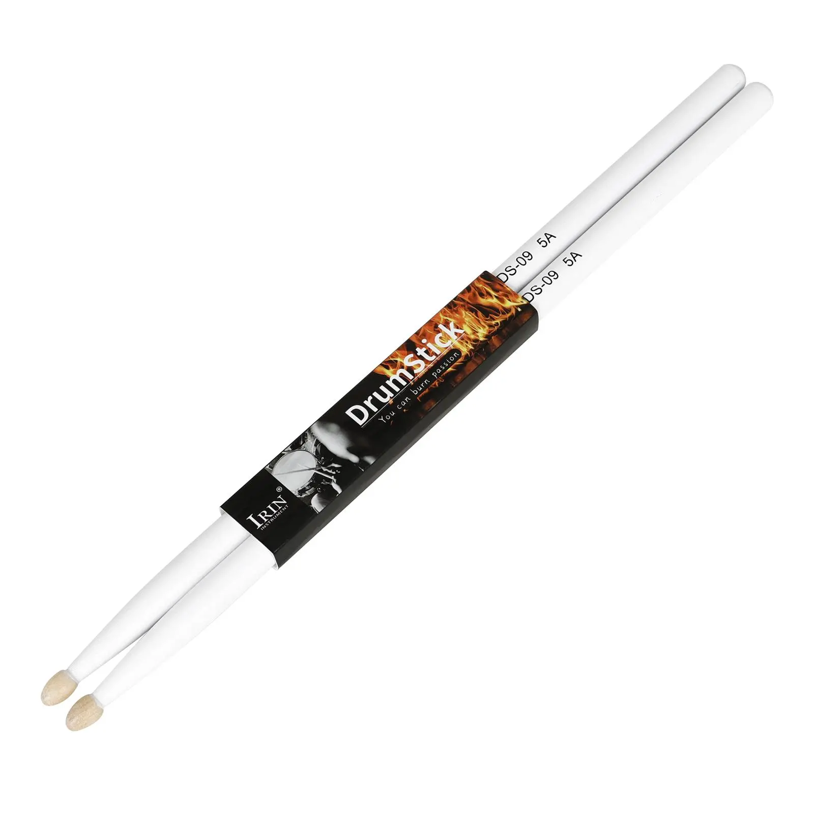 5A Jazz Drum Sticks, 1 Pair Maple Wood Wooden Drum Sticks, Drumsticks for Jazz Drum, Drum & Percussion Accessories for Home & Studio