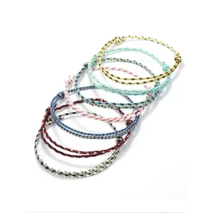 Boho Style Braided Bracelet, Fashionable Braided Bracelet for Women & Men, Trendy All-match & Exquisite Jewelry for Birthday Gift