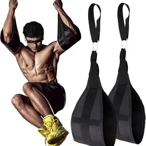 Gym Hanging Abdominal Training Belt for Pull-Ups, Support for Knee Lifts & Leg Raises, Durable Gym Equipment Accessory, Muscle Training Equipment