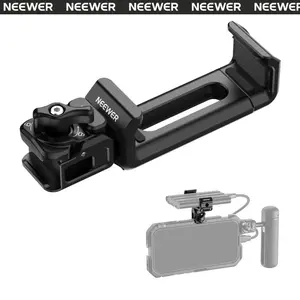 NEEWER PA129 Quick Release SSD Holder for Phone Cage, 2.2"-3"/55-75mm Adjustable SSD Mounting Bracket Clamp Accessories Compatible with iPhone 15 16 17 Pro Max Samsung T5 T7 T9 SanDisk