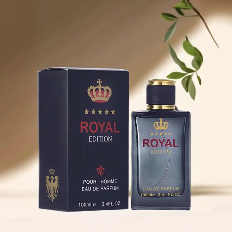 Royal Musk Eau De Toilette for Men, Long-Lasting Woody Musky Fragrance, Refreshing Scent Cologne Spray - 100ml, Edt Edp Spray, Adults