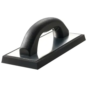 VEVOR Grout Float, Professional Rubber Tile Grout Tool with Anti-slip Handle & Lightweight Aluminum Connector Backplate, Easy to Operate & Cleaning for Smoothly Apply to Concrete, Plaster, Drywall