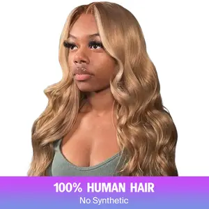 Megalook 100% Human Hair Wig No Synthetic 3-Step Glueless Wear in 5s Beginner Friendly Lace Front Wig
